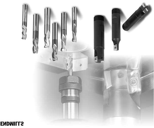 Cutting Tools Most machining centers use some form of HSS or carbide insert endmill as the basic cutting tool.