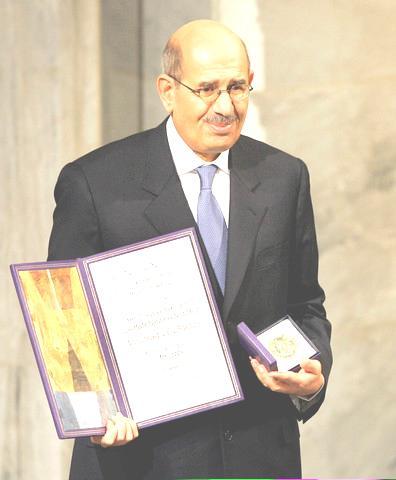 She founded a Society for Protecting the Child's Rights in Iran, in 1994.she got the Rafto prize which is a human rights prize in Norway. Mohammad el Baradei.