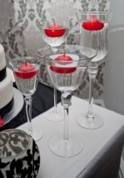 00 CONE VASE R 35.00 VASE- SQUARE, FISHBOWL, MARTINI,CHAMPAGNE COMPOT, STEMED, HURRICAN START FROM R 40.00 SWEET JARS - VARIETY R 35.