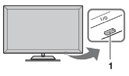 Vizionarea programelor TV Vizionarea programelor TV 1 Apăsaţi butonul de pe receptorul media sau de pe monitor pentru a porni televizorul.