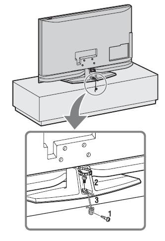 Scoateţi şurubul de la stativul pentru masă. Cablu HDMI Unitate de setare/recorder (de ex.