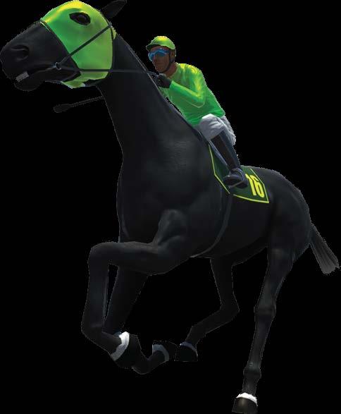 HORSE RACING The next step of our virtual products is Horse Racing with