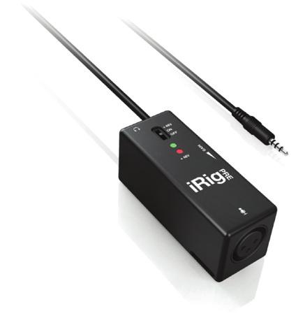 A headphone jack built into the irig Mic Cast even lets you monitor as you record, and an included tabletop stand provides you with hands-free operation.