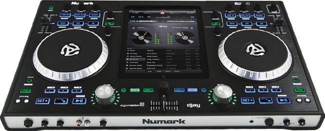 It incorporates your ipad s touchscreen, but it also gives you hands-on controls including large retro-style die-cast aluminum volume knobs and tactile touch-activated platters