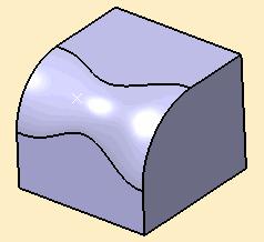 Modify the radius at the points by doubleclicking on the dimensions. 5.