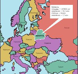 1.1 KBTEM-OMO JSC based in Minsk, capital of Belarus POLAND GERMANY BELARUS REPUBLIC of BELARUS Area: 207 600 km 2 Population: 9 498 700 UKRAINE RUSSIA Belarus is located between Russia and Poland in