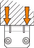 required to position a workpiece along a straight line.
