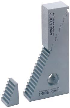 Universal step blocks No. 6500E Universal step blocks Step increments: vertical 4.65 mm, horizontal 2.3 mm.