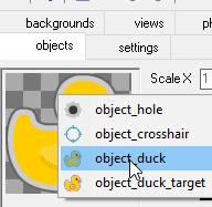 Test your code by adding a few ducks to the room and running the game.