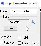 Create object_controller It will have no sprite.