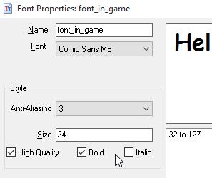 10 FONTS & SCORE To draw text in a game you have to create a font.