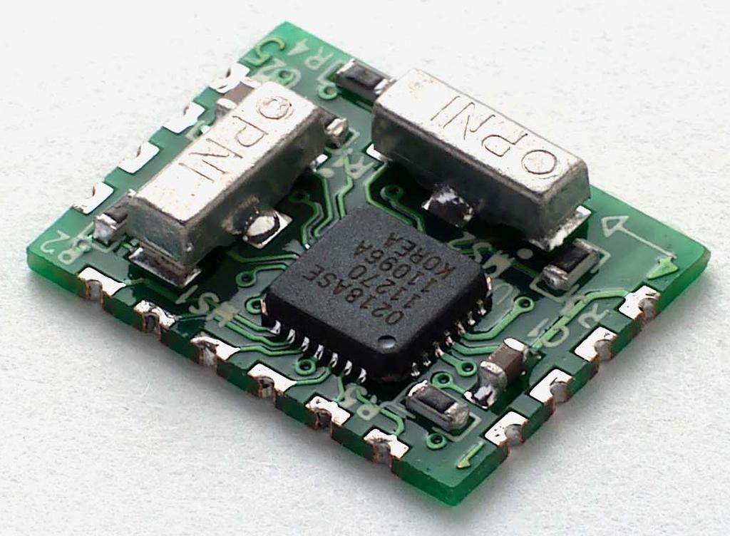 1000729 R02 April 2005 MicroMag2 2-Axis Magnetic Sensor Module General Description The MicroMag2 is an integrated 2-axis magnetic field sensing module designed to aid in evaluation and prototyping of