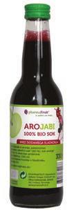 Aronia organic juice 20% + apple organic juice 80% 330ml bottles, 750ml bottles (on