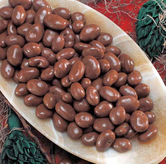 Plump peanuts generously enrobed in creamy milk chocolate. 7 oz. Bag. $9.