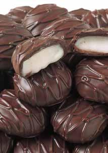 Chocolate Mint Delights Delicias de menta con cubierto de chocolate puro Enjoy a