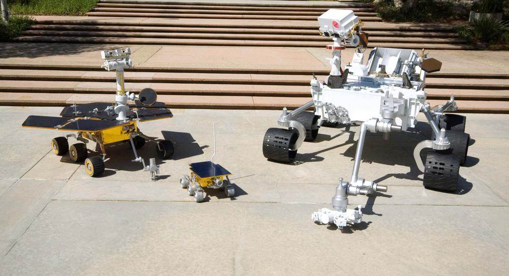 Past, Present and Future Rovers Mars Exploration Rover (MER) 2004 Sojourner