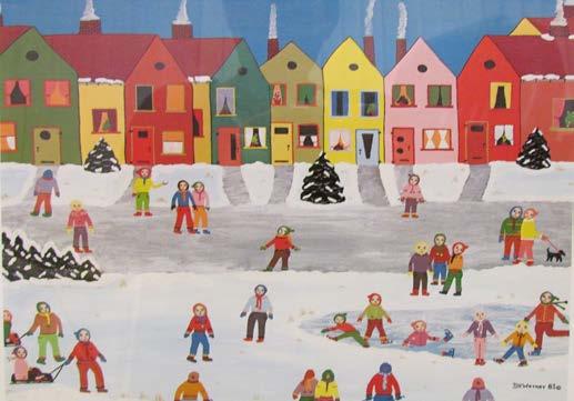 Title: Skating Party Artist: DH Werner
