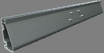 3) The screws will drill through both the XRS rail and the splice into the cavity of the internal splice.