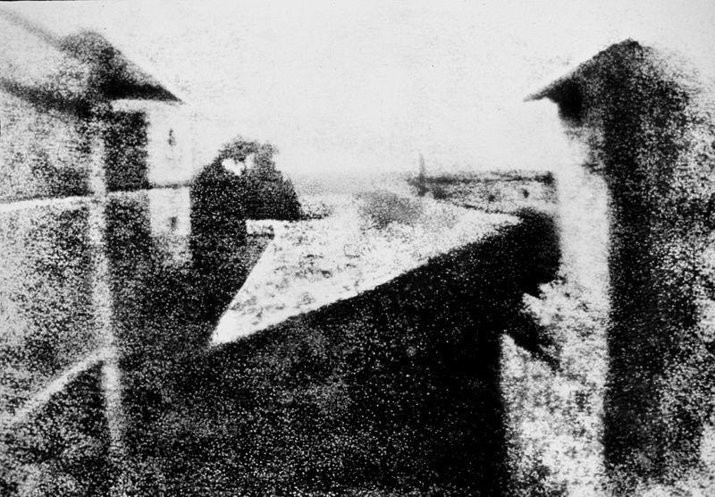 History The first successful permanent photograph (9 ½ Hr exposure) was of