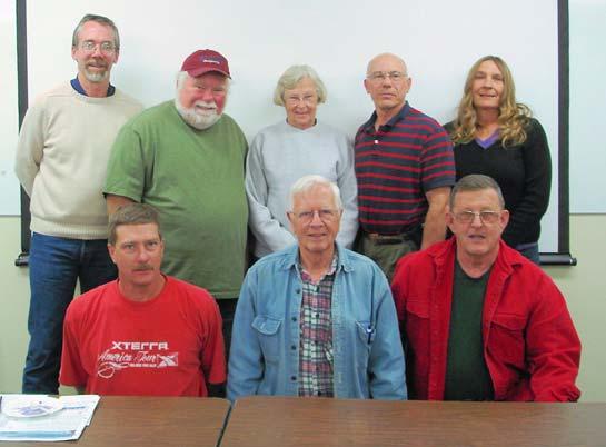 Election of 2009 MHRC Officers and Board Members were installed at the clubs November meeting. Front row; Board Members Paul Miglin KG6TIL, Bill Baker KN6JV & Rick Foster KG6TIJ.