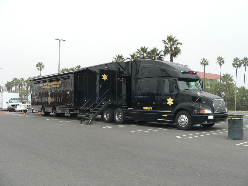 Participating agencies brought their communications vehicle to the Radio Rodeo site, set it up, and participated in structured radio testing of all interoperability channels over all public-safety