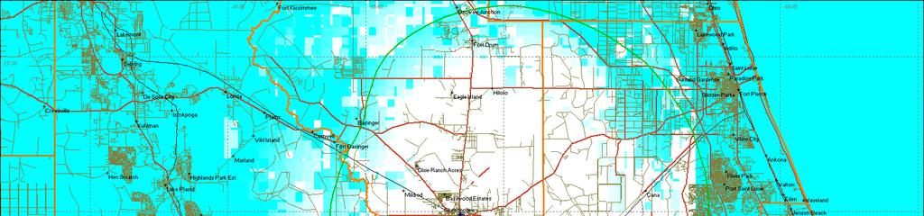 In discussions with Motorola it was suggested that an existing tower in Okeechobee might be considered.