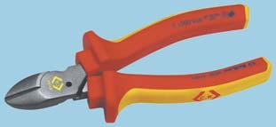 1000V Insulated Tools - continued High Leverage Diagonal Cutter 74 VDE - continued Ì The 250-mm-long diagonal cutter is suitable for copper conductors up to 16 mm² and aluminium conductors up to 35
