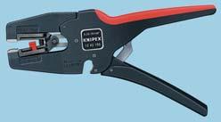 The tool is fitted with an insulation ripping blade to remove insulation from rubberised or cheap sticky cables. Description List No. Stripper MK02 440-796 18.11 Spare blades, pack of 5 202-277 13.