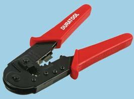 471147 Telemaster Telephone Crimp Tool The Telemaster is a multi-functional telephone-crimping tool that will cut and strip the cable as well as crimping it.
