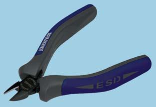 Pliers - Precision ESD - continued Angled Flush Cutters - continued List No. Cut Type T3799 DF-110 Full Flush 872-258 35.