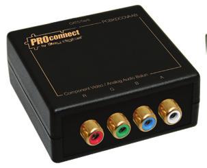 the transmit Balun into the Video and Audio outputs of the source component you wish to transmit.