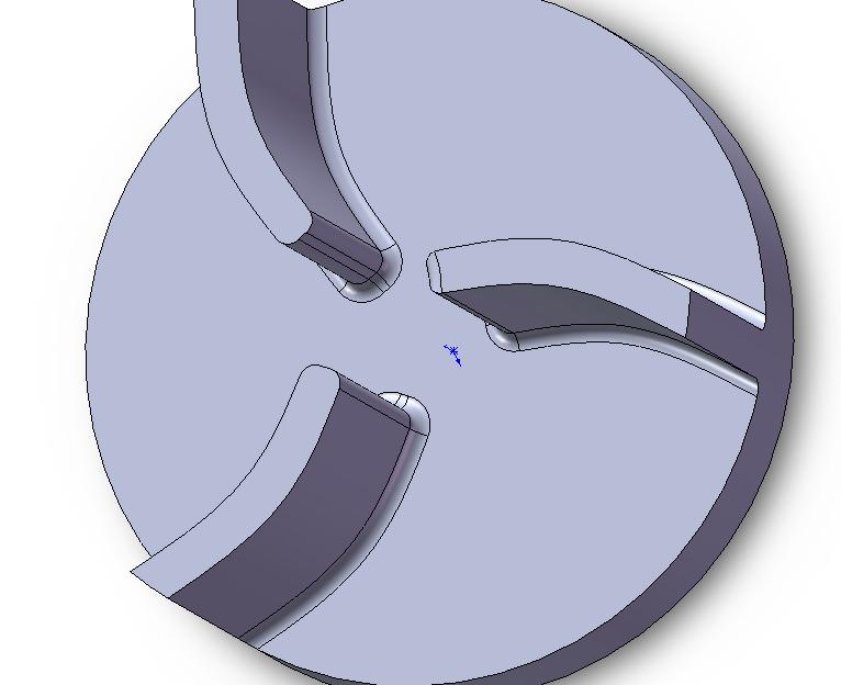 22. Round the edges shown to the largest radius possible.