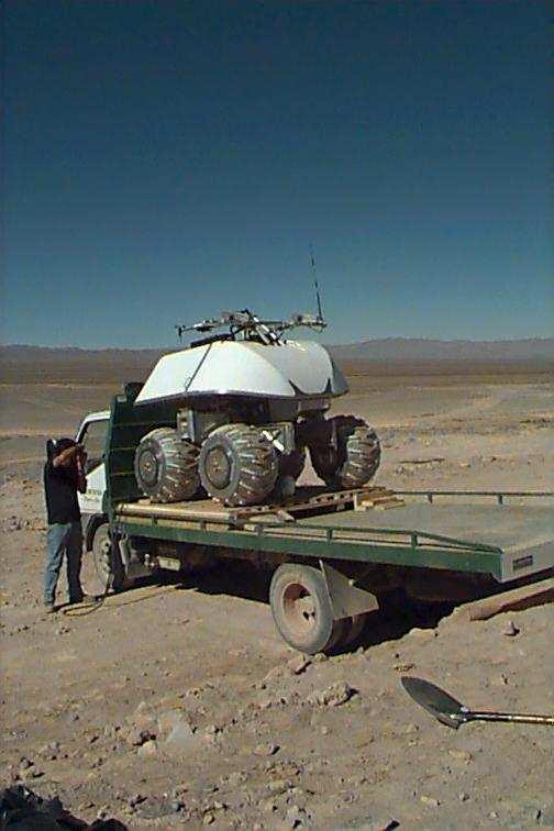 Nomad in Atacama Desert