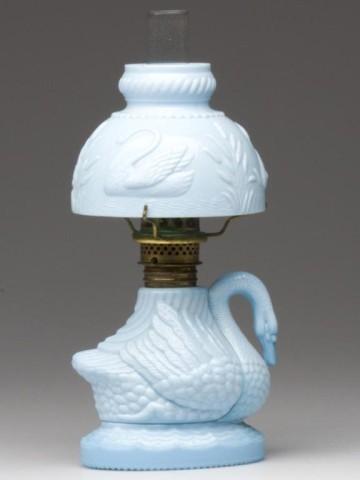 Swan Oil Lamp