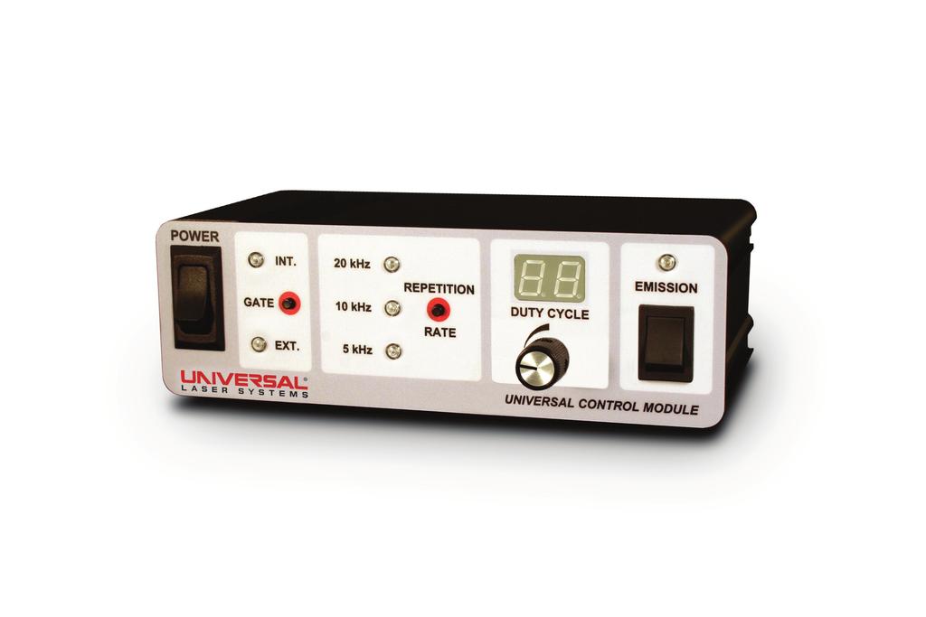 INTRODUCTION The Universal Control Module is a flexible device designed to precisely control laser output.