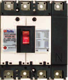 The NF series circuit breakers have been engineered to provide effective protection to low voltage power distribution systems.
