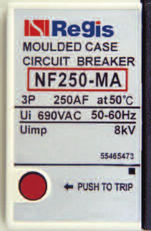 f e a t u r e suitability for isolation In compliance with IEC 60947-2 standard, NF series circuit breaker guarantees no leakage currents and over-voltage withstand between the supply and load