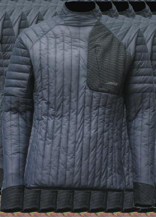 M s Kjolur Hybrid Insulated Pullover -16AA026 * M's pullover made by super lightweight