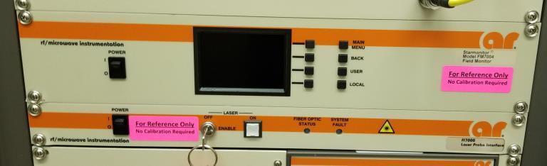 80MHz-6GHz Laser Powered Field Probe & Monitor Amplifier