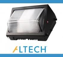 Page 9 ALTECH ELECTRONICS Built in Photo Cell on both LED WALLPACK LED FLOOD (Trunnion) 10 YEAR WARRANTY 100,000 hours 40W LED 5000K 3,721 LM replacement wattage