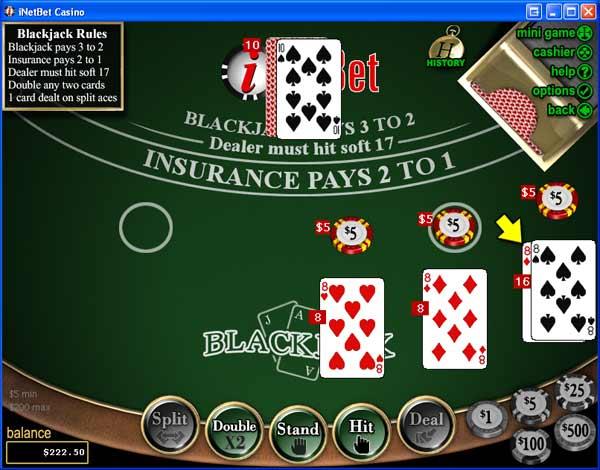Intro to Blackjack Example: Cheating at Blackjack Is the following hand a good one? Eric B.