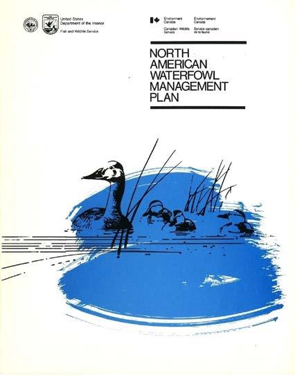 History North American Waterfowl Management Plan Adopted by Canada and the US in 1986 Response to declining waterfowl populations