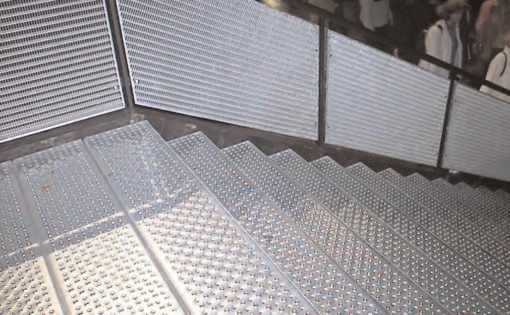 Perforated Metal Planks Perforated metal planks are the ideal supplement to the Lichtgitter range of the well known walkable metal floor coverings, forge-welded and pressurelocked gratings.