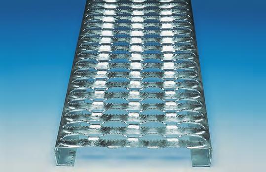 BZ gratings are therefore ideal for working areas where oil and grease are used.