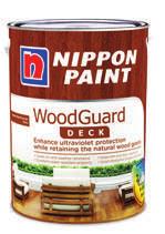 AQUA WOODGUARD Exterior Wood Deck Varnish Durable water-based wood coating Sheen Level GLOSS GLOSS GLOSS GLOSS /