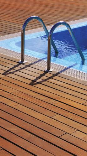 With its enhanced UV protection property and flexibility, the varnish protects timber surfaces