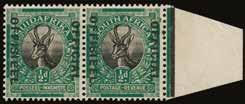 (English) stamp showing variety Stop after OFFISIEEL, brilliant unmounted o.g. Scarce thus.