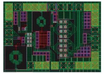 0.35 mm SiGe BiCMOS Layout for RF (3.