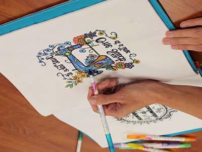 This brilliant coloring book is the perfect way to show your