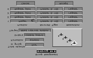 Escort: A plane or group will attack any enemy scout group it encounters while following the group it is designated to escort.